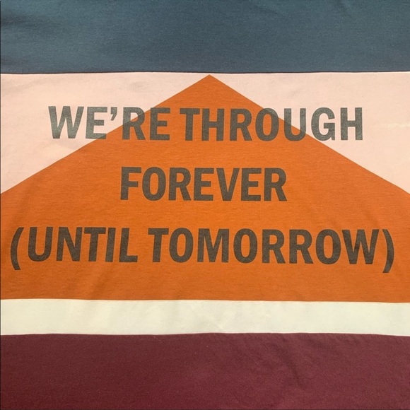 VALENTINO - Esther Stewart oversized graphic print color-block Tshirt, XS - Picture 4 of 6